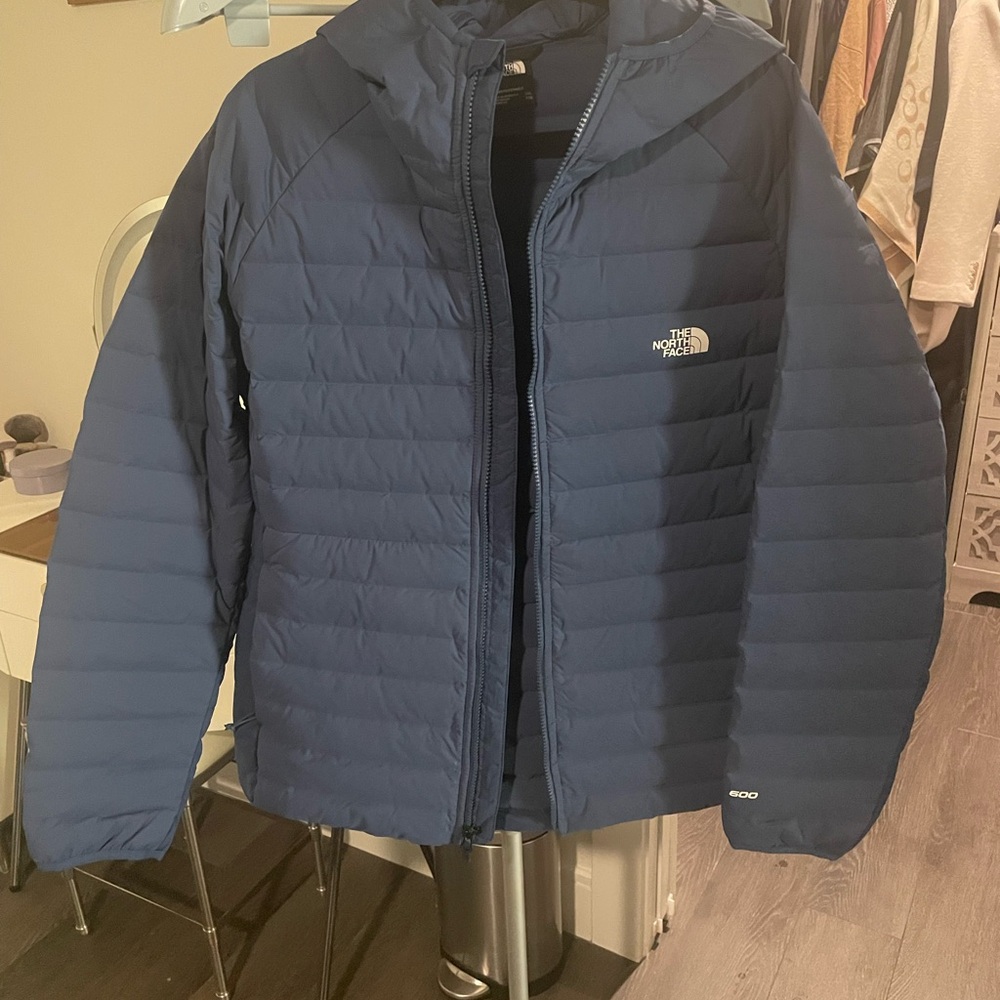 North Face 600 Down Slim Puffer - Shady Blue